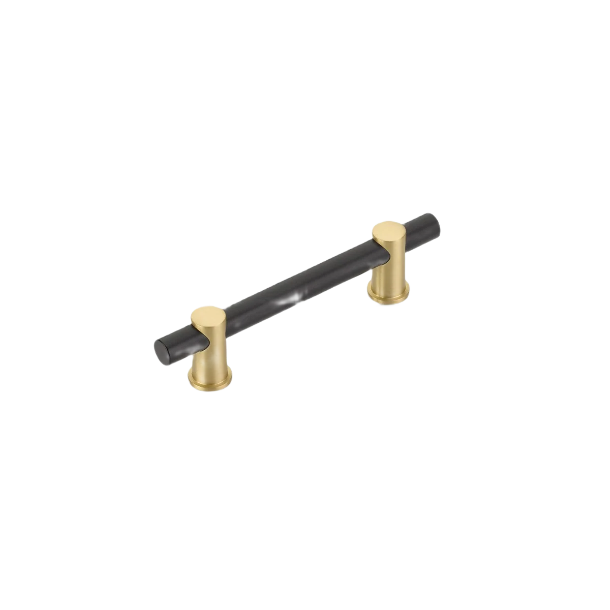 Natural Schaub Matte Black Satin Brass Fonce 4 Cabinet Pull Verified