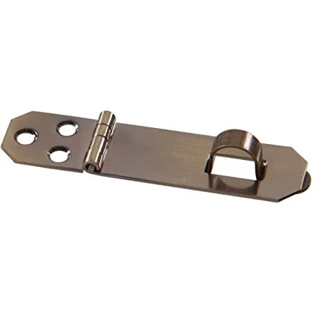 Quality Hillman 3 4 x 2-3 4 Solid Brass Decorative Mini Hasp – Antique Brass Finish Fine