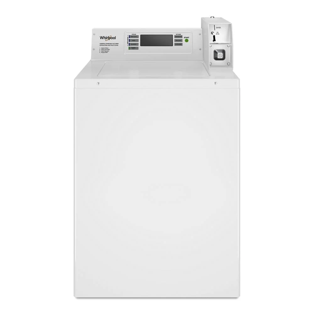 High-Quality Commercial Top-Load Washer with Factory-Installed Coin Drop and Coin Box Flexible
