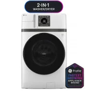 Verified GE Profile™ ENERGY STAR® 4.6 cu. ft. Capacity UltraFast Combo with Ventless Inverter Heat Pump Technology Washer Dryer Modern