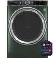 Environmentally Friendly GE Profile™ 5.5 cu. ft. Capacity Smart Front Load ENERGY STAR® Steam Washer with UltraFresh Vent System and Smart Wash Smart Rinse Fine