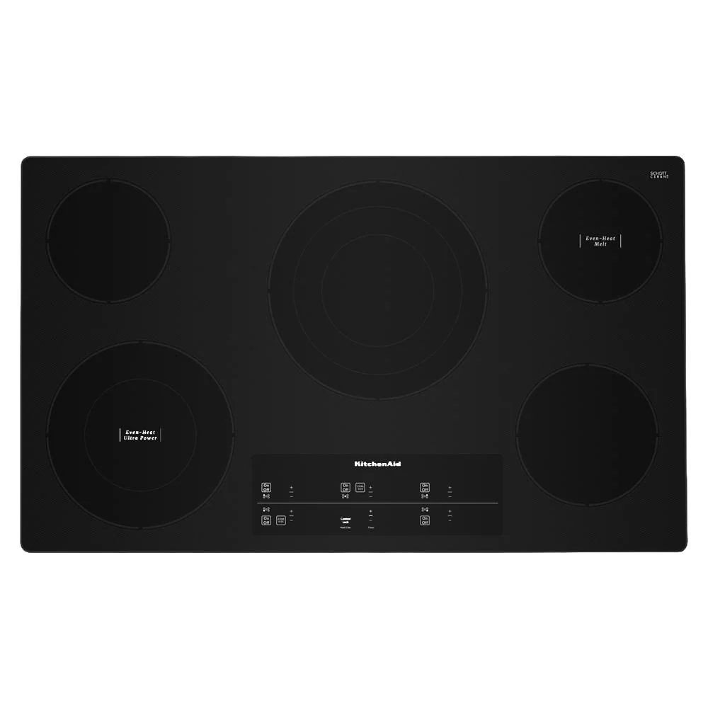 High-Grade 36 Electric Cooktop with 5 Elements and Touch-Activated Controls Healthy