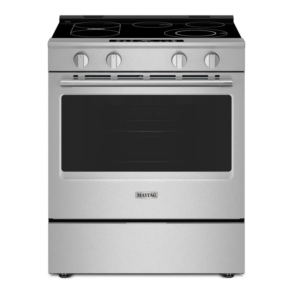 Fashionable 30-Inch Wide Slide-In Electric Range with Grill Mode and No Preheat Air Fry – 5.3 Cu. Ft. Verified