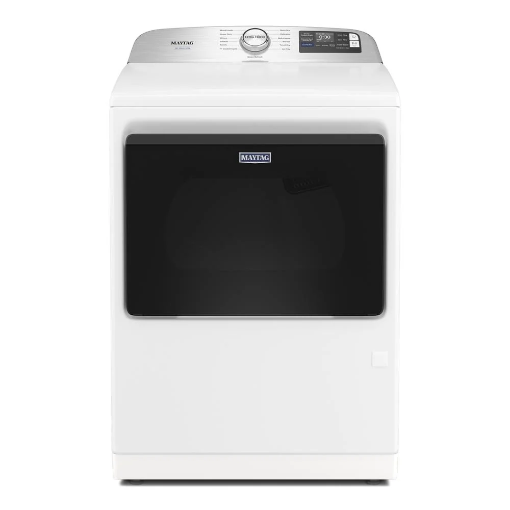Relaxed 7.4 Cu. Ft. Pet Pro Top Load Electric Dryer with Extra Power and Sanitize Cycle Smooth