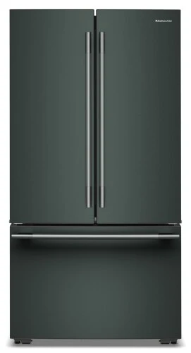 Refined 24 Cu. Ft. 36-Inch Counter-Depth French Door Refrigerator with Internal Water Dispenser in Juniper Contemporary