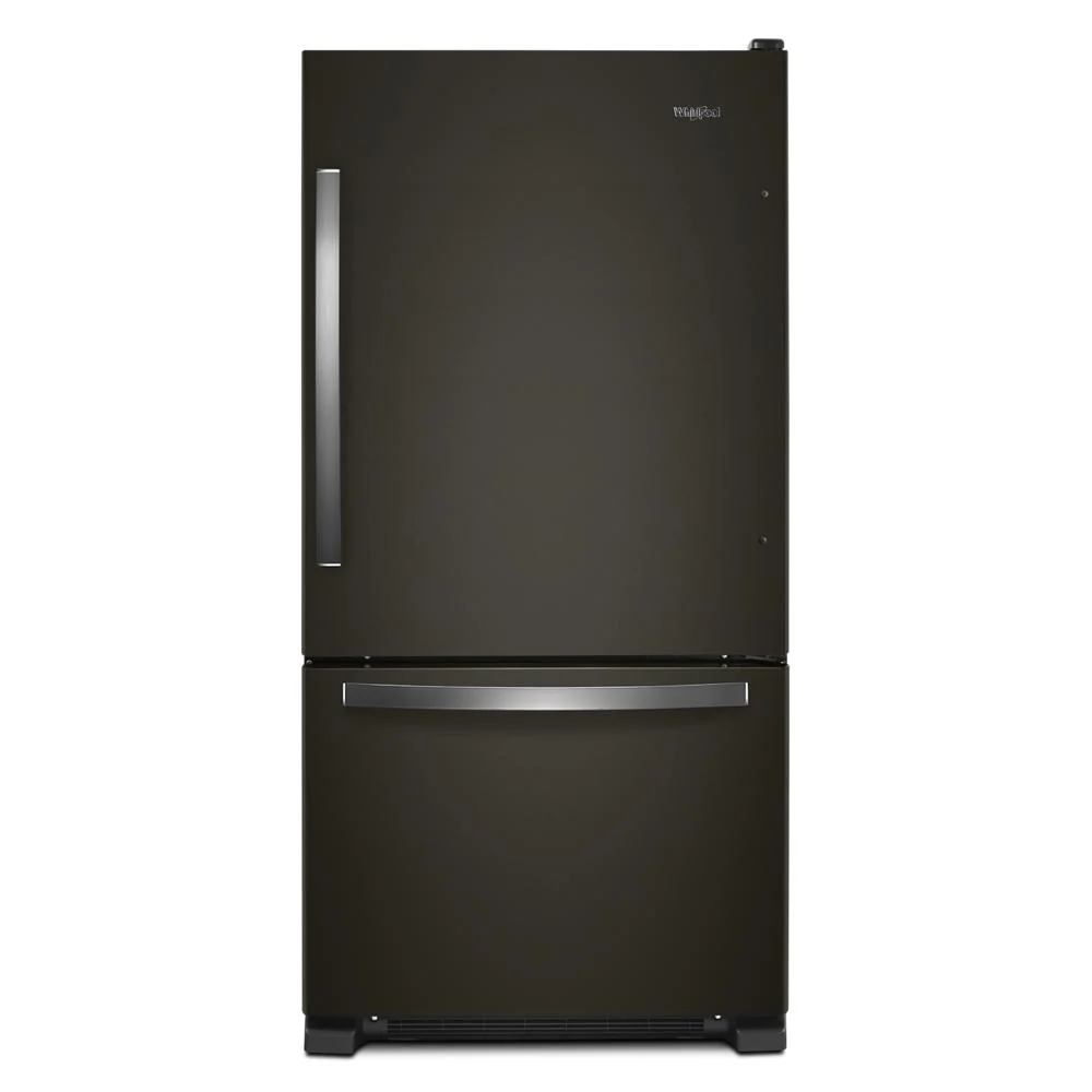 Elegant 33-inch wide Bottom-zer Refrigerator - 22 cu. ft. Breathable