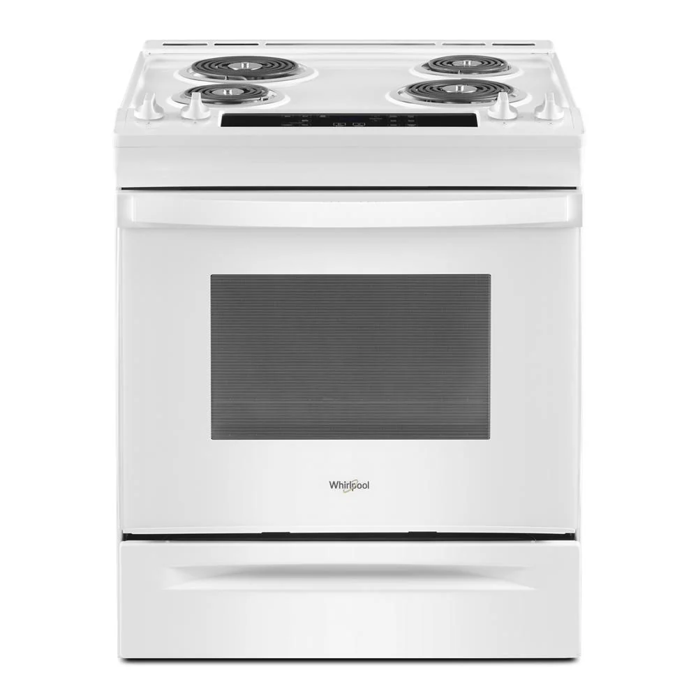 Dependable 4.8 Cu. Ft. Whirlpool® Electric Range with Frozen Bake™ Technology Organic