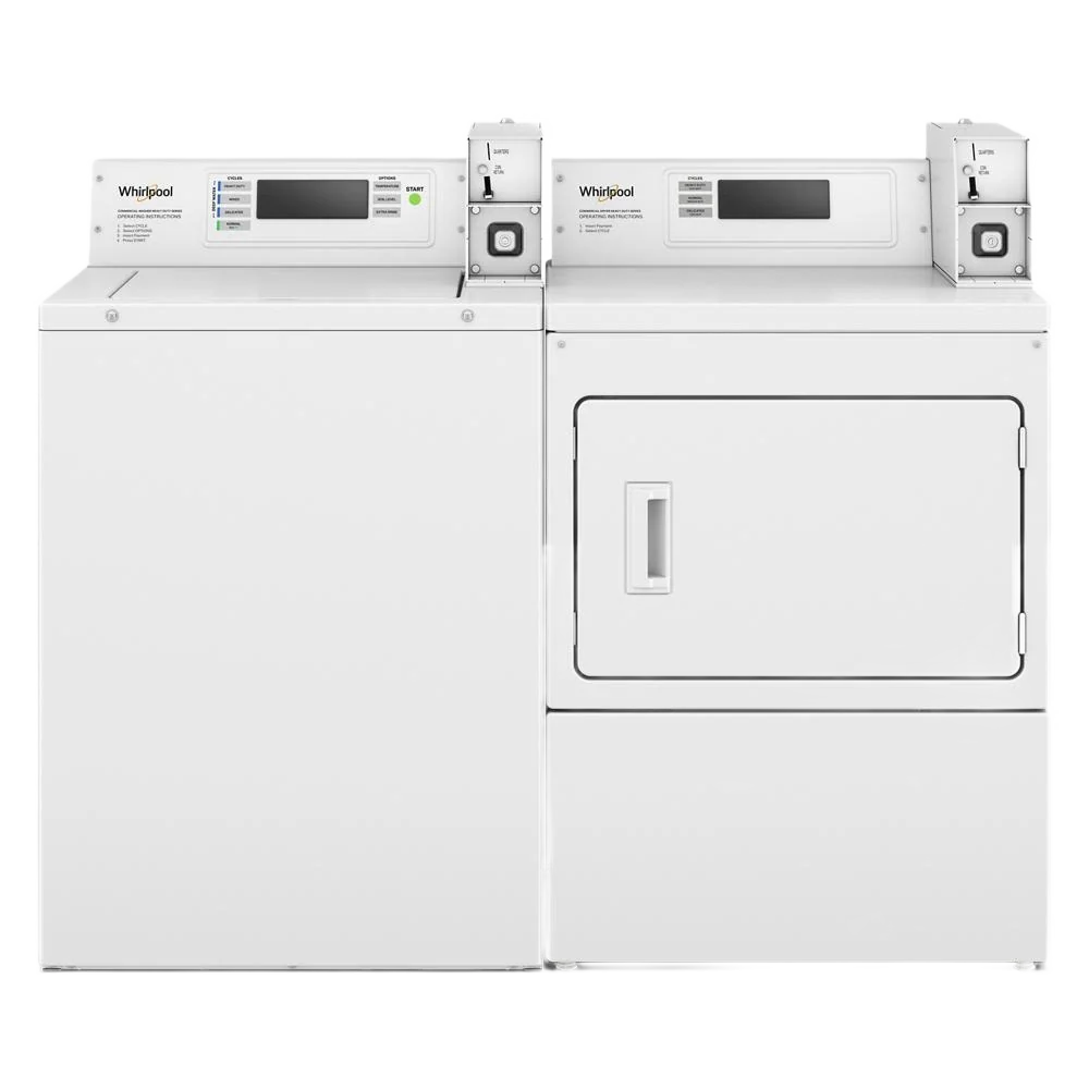 Advanced Commercial Electric Dryer with Factory Installed Coin Drop Coin Box Premium Material
