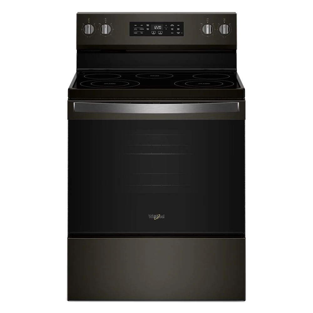 Official 30-inch Electric Range with Air Cooking Technology and Steam Clean User-Friendly
