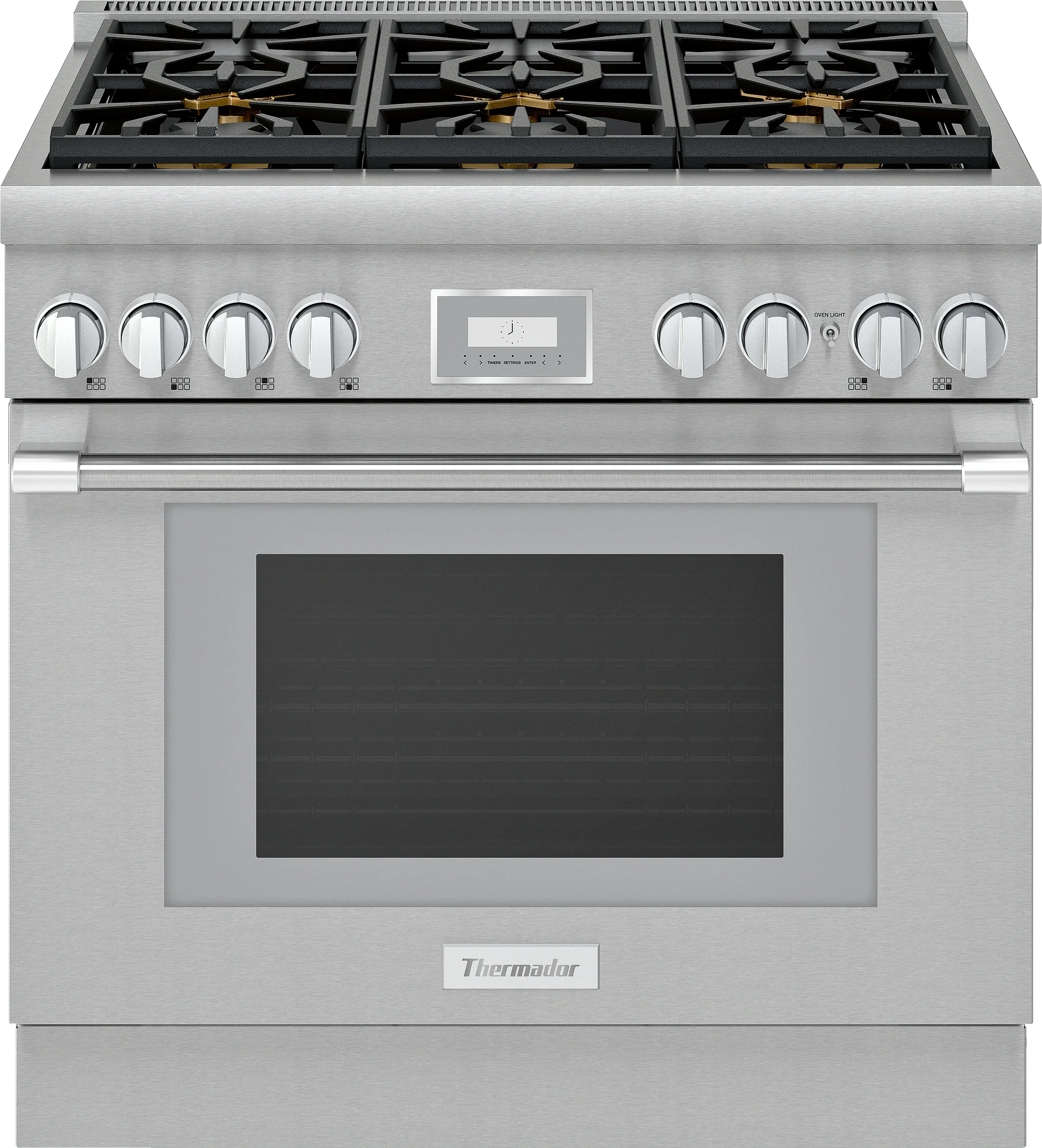 Exceptional Dual Fuel Professional Range 36” Pro Harmony® Standard Depth Stainless Steel Effective