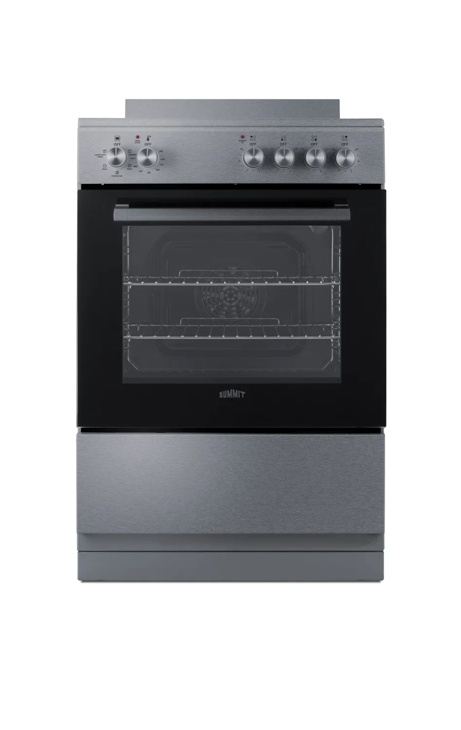 Enhanced 24 Wide Electric Smooth-Top Range Contemporary