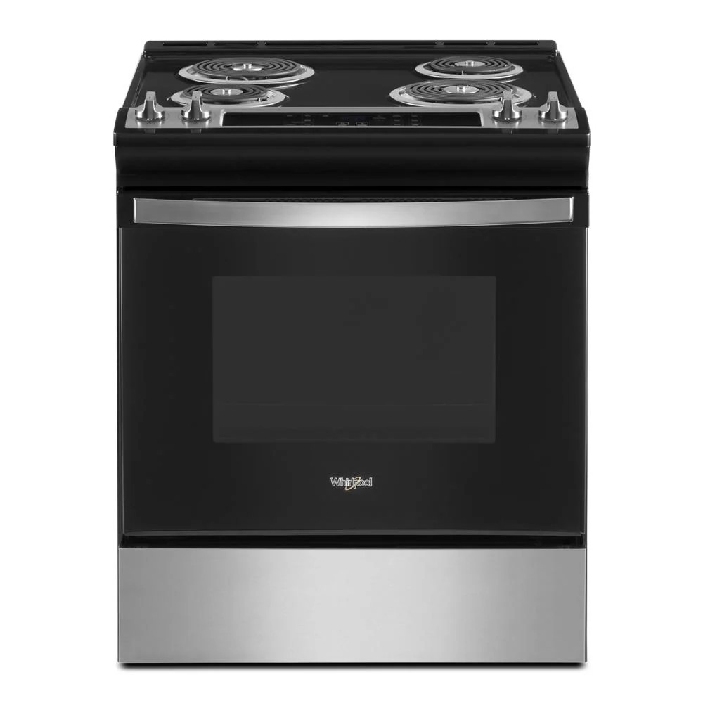 Exceptional 4.8 Cu. Ft. Whirlpool® Electric Range with Frozen Bake™ Technology Innovative