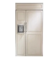 World-Class Monogram 42 Panel-Ready Built-In Side-by-Side Refrigerator with Dispenser High-End