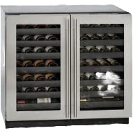 Easy-to-Use 36 Dual-Zone Wine Refrigerator High-End