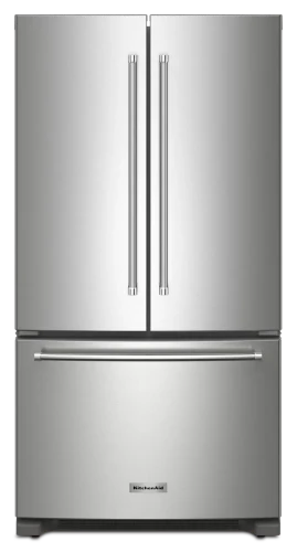 Flexible 22 Cu. Ft. 36-Inch Panel-Ready Counter-Depth French Door Refrigerator with Internal Water Dispenser Comfortable