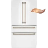 Soft CAFÉ™ ENERGY STAR® 23.2 Cu. Ft. Smart Counter-Depth 4-Door French-Door Refrigerator With Dual-Dispense AutoFill Pitcher Expertly Made