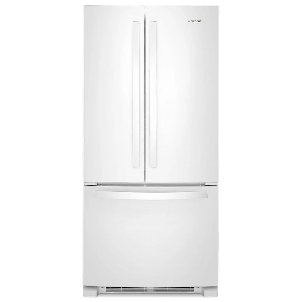 Minimalist 33-inch Wide French Door Refrigerator – 22 cu. ft. Eco-Friendly