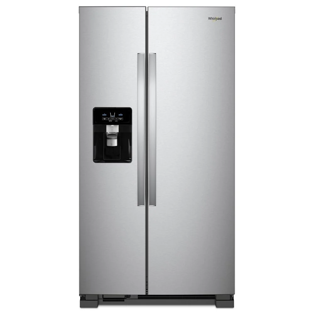 Genuine 33-inch Wide Side-by-Side Refrigerator – 21 cu. ft. Eco-Friendly