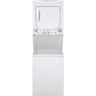 Top-Quality GE Unitized Spacemaker® 2.3 cu. ft. Capacity Washer with Stainless Steel Basket and 4.4 cu. ft. Capacity Electric Dryer Refined