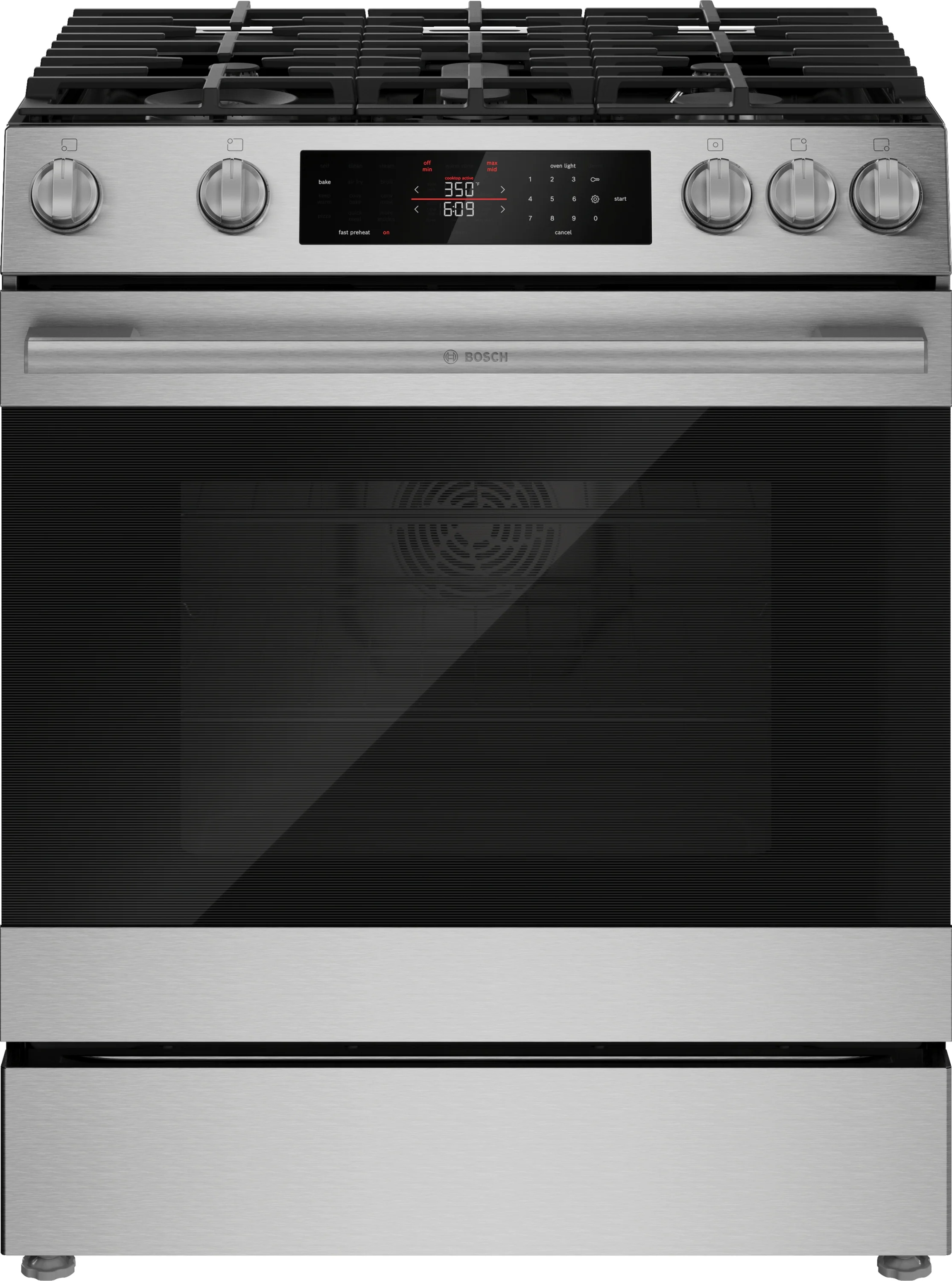 Smart 300 Series Slide-in Gas Range Stainless Steel Premium