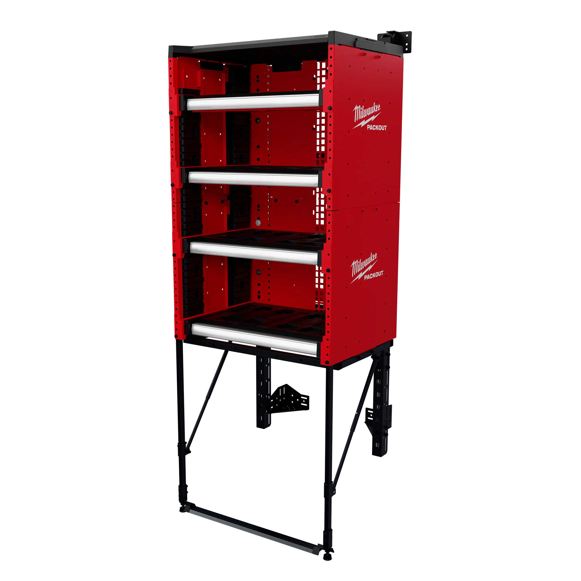 Long-Lasting Milwaukee PACKOUT™ Rack Kit Advanced