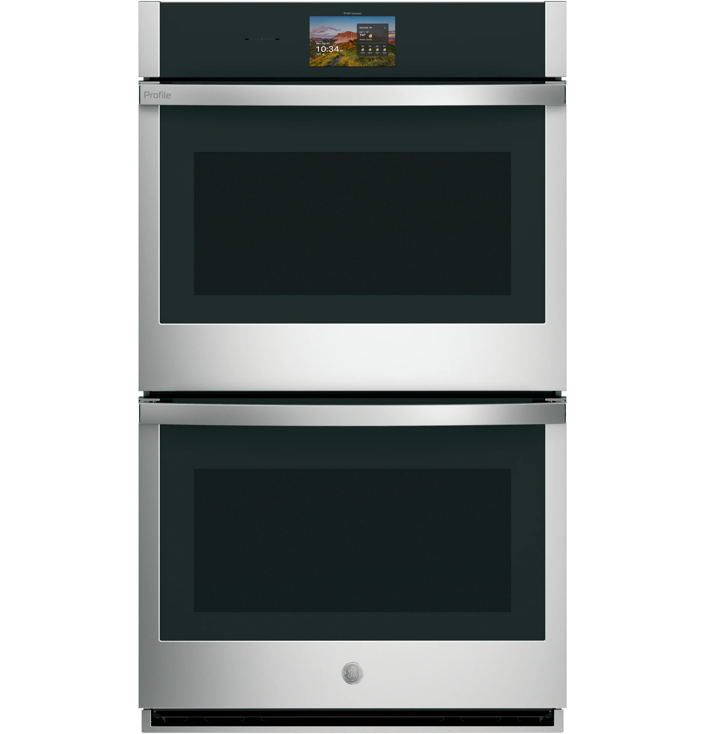 Secure GE Profile™ 30 Smart Built-In Convection Double Wall Oven with In-Oven Camera and No Preheat Air Fry Exceptional