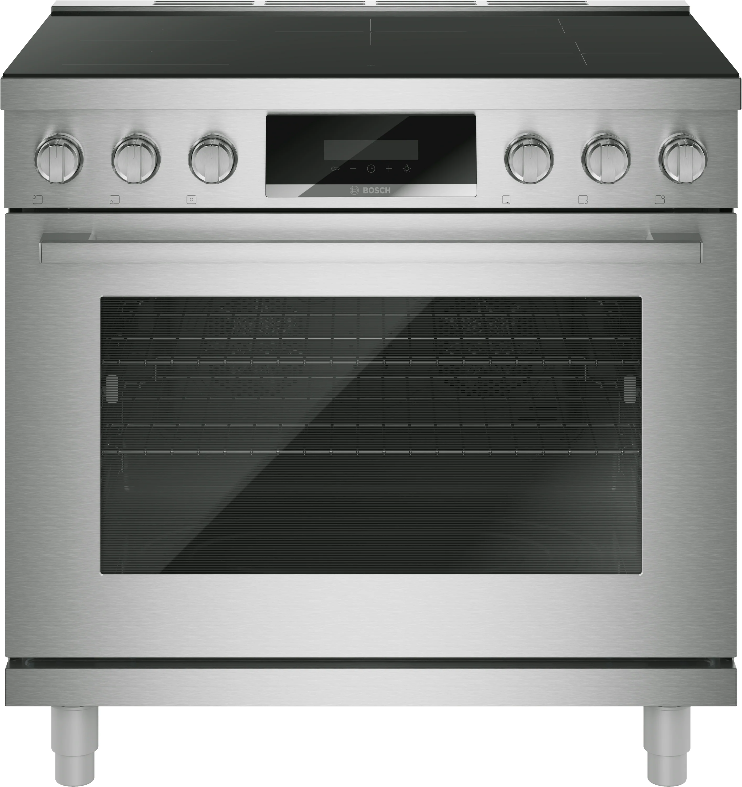 Optimized 800 Series Induction standing range 36” Stainless Steel Original