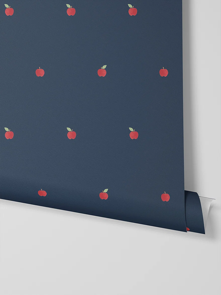 Pure Moonlit Blue Apple Wallpaper Excellent