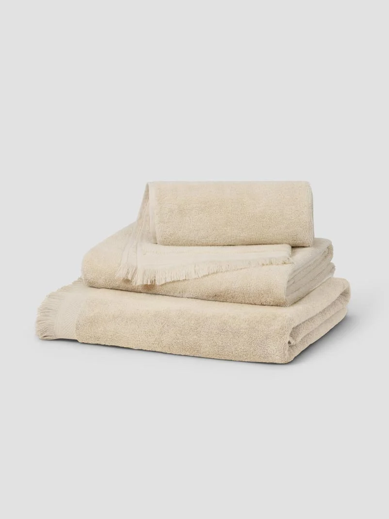 Top-Quality Birch Fringe Edge Cotton Towels Genuine