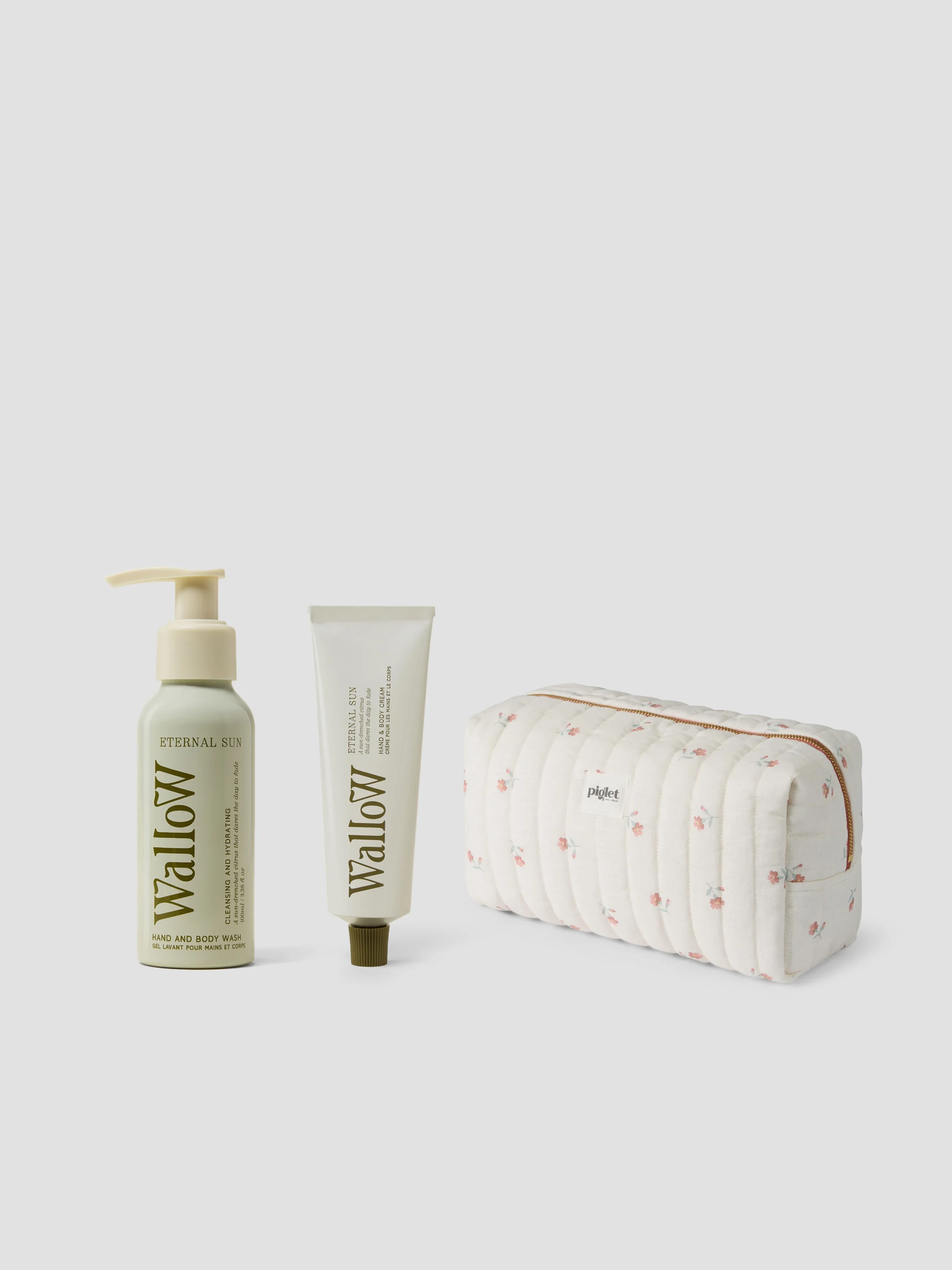 Comfortable Pearl Posy Bud Wash Bag Travel Size Hand Creams Bundle Sophisticated