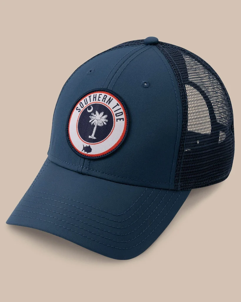 Optimized South Carolina Patch Performance Trucker Hat Premium