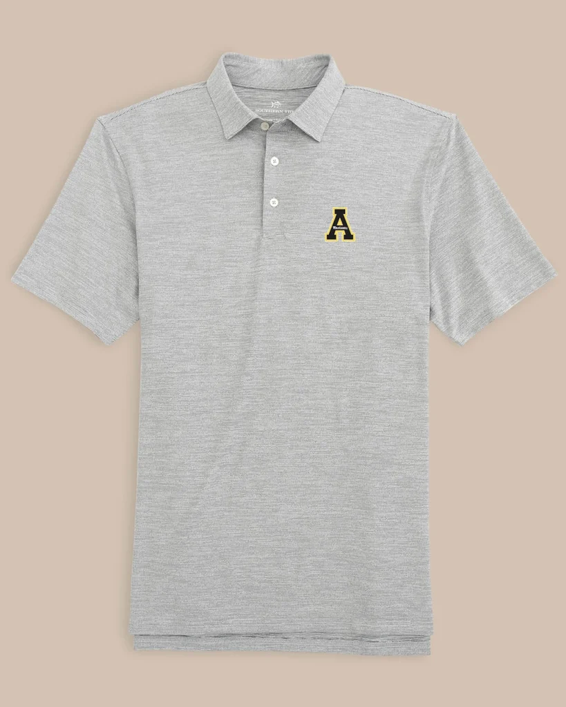 Superior App State Mountaineers Driver Spacedye Polo Responsible