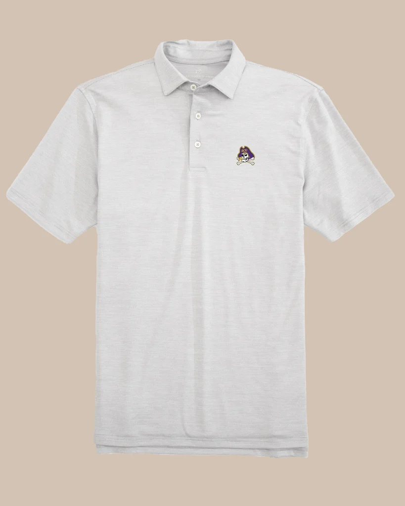 Classic East Carolina Driver Spacedye Polo Shirt Optimized