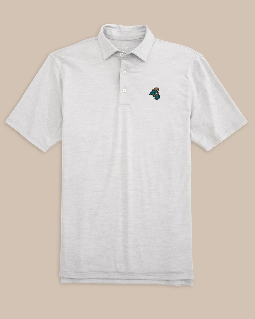Elite Coastal Carolina Chanticleers Driver Spacedye Polo Shirt Premium