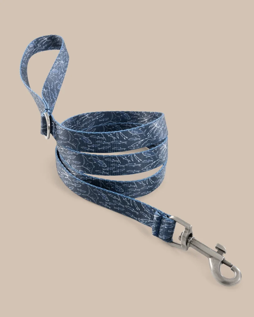 Expertly Made ST x Pawsitivity Schooling Fish Dog Leash Green