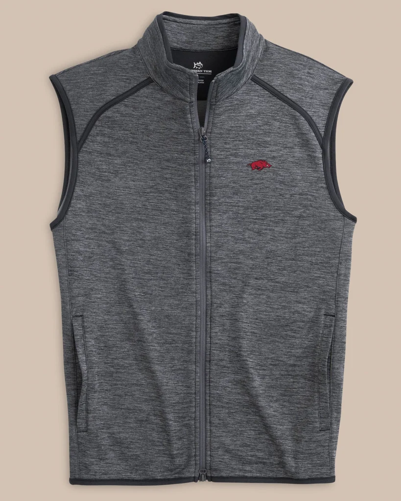 Soft Arkansas Razorbacks Baybrook Heather Vest User-Friendly