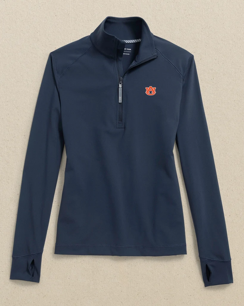 High-End Auburn Tigers Women’s Runaround Quarter Zip Genuine