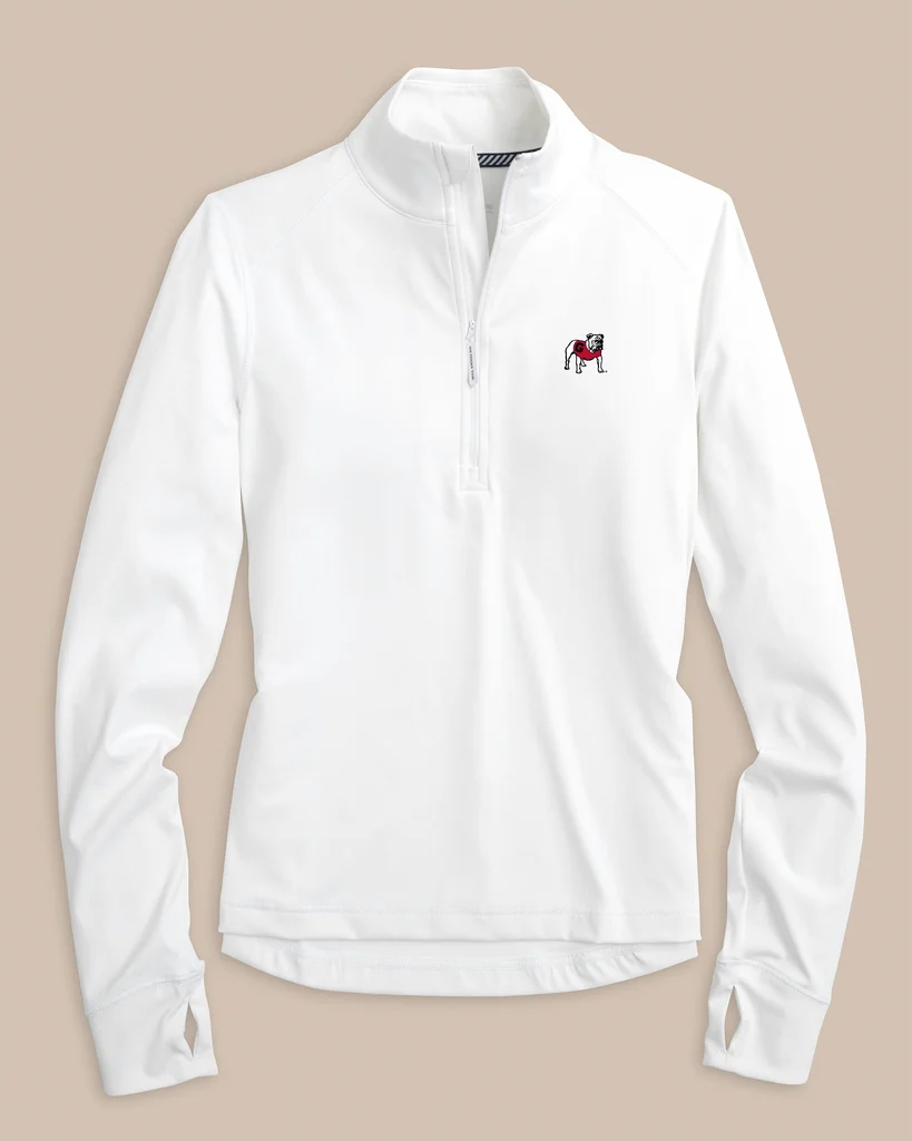 Organic Georgia Bulldogs Women’s Runaround Quarter Zip Optimized