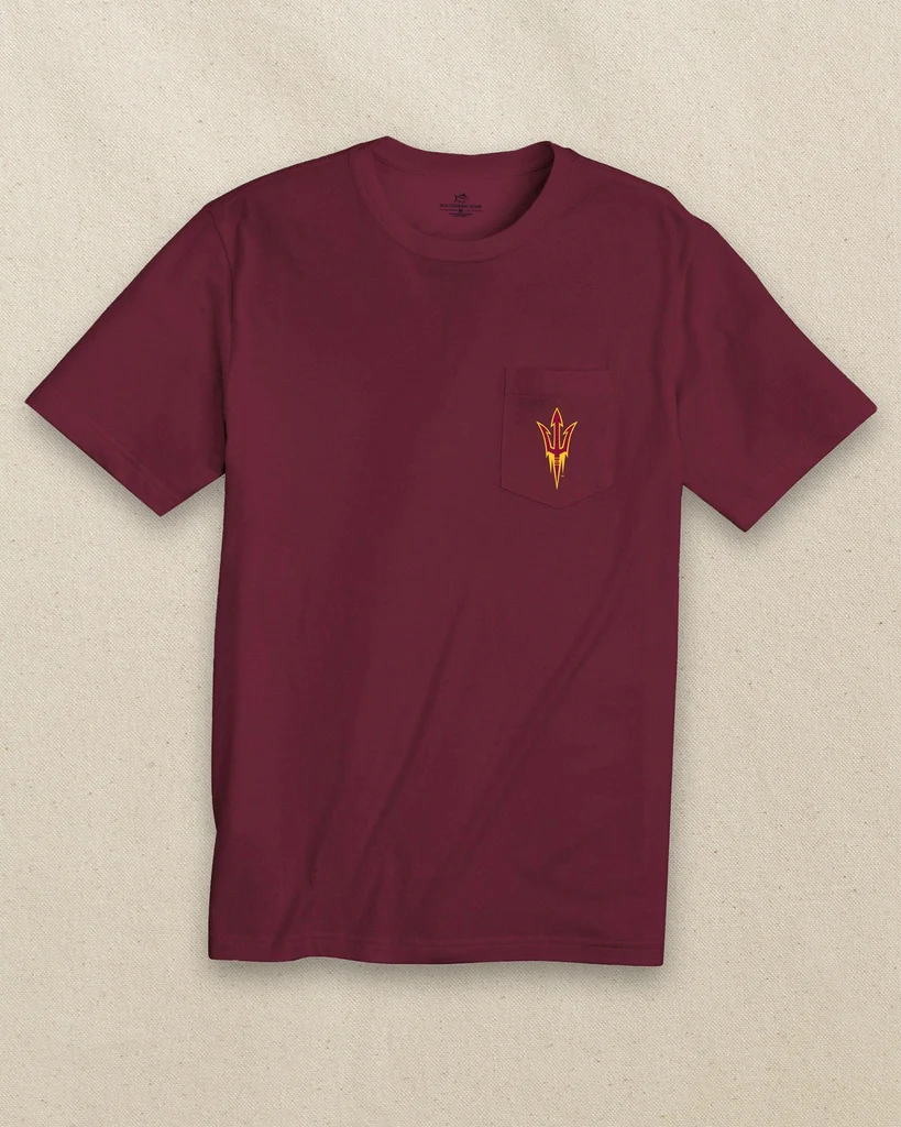 Specialty Arizona State Sun Devils Gameday Embroidered Short Sleeve T-Shirt Selected