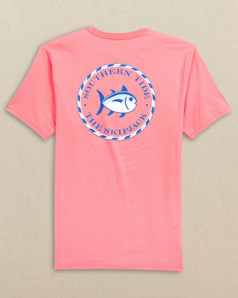 Minimalist Circle Skipjack Short Sleeve T-Shirt Easy-to-Use