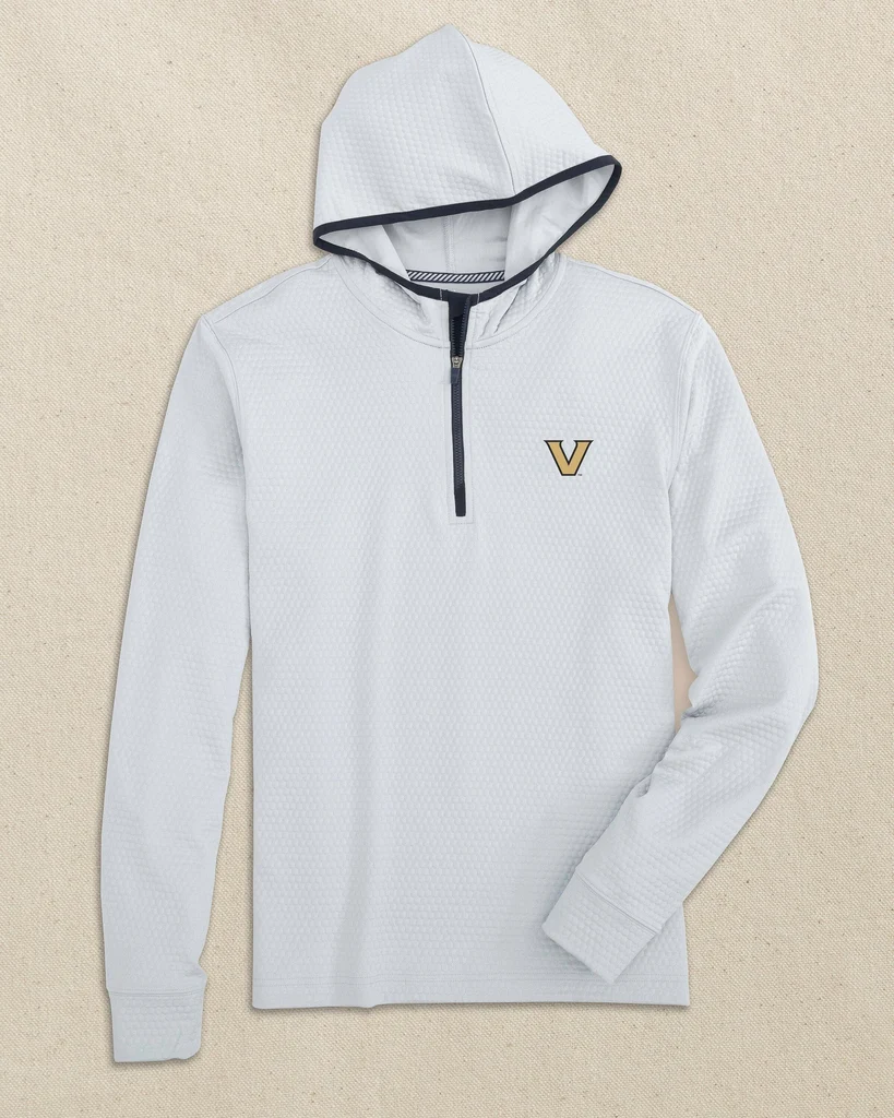 Classic Vanderbilt Commodores Scuttle Quarter Zip Hoodie Dependable