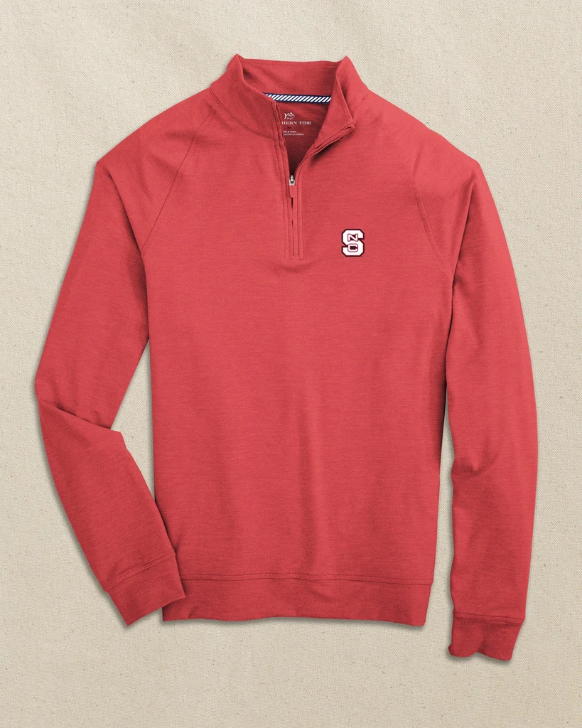 Pure NC State Wolfpack Cruiser Quarter Zip Fine Crafted