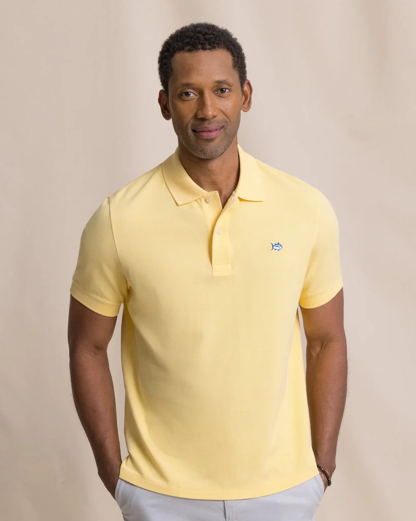 Advanced Skipjack Polo Shirt – Pineapple Smooth