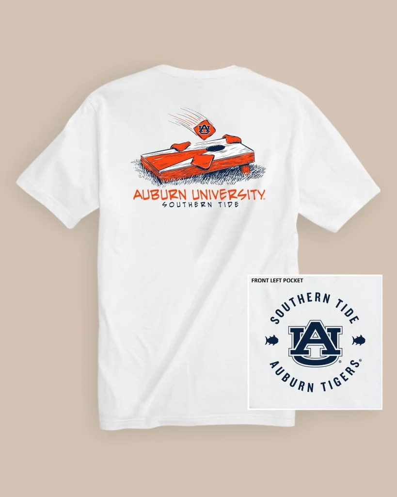 Genuine Auburn Tigers Cornhole T-Shirt Sophisticated
