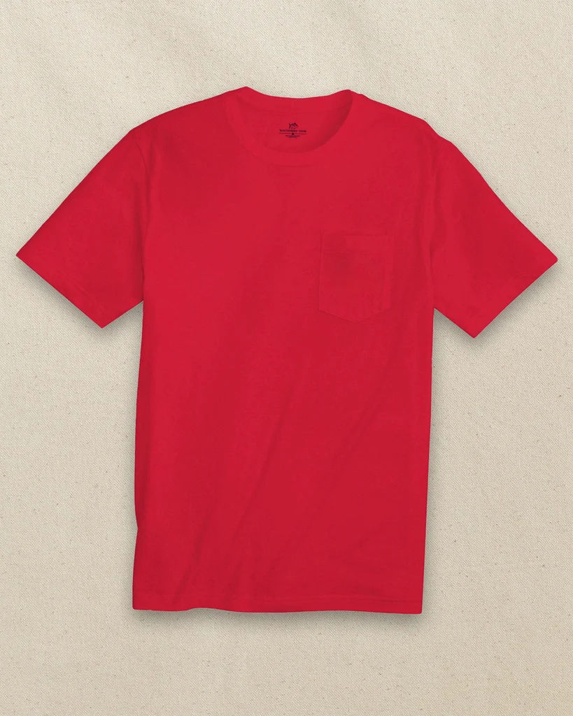 Lightweight Classic Short Sleeve Pocket T-Shirt Secure