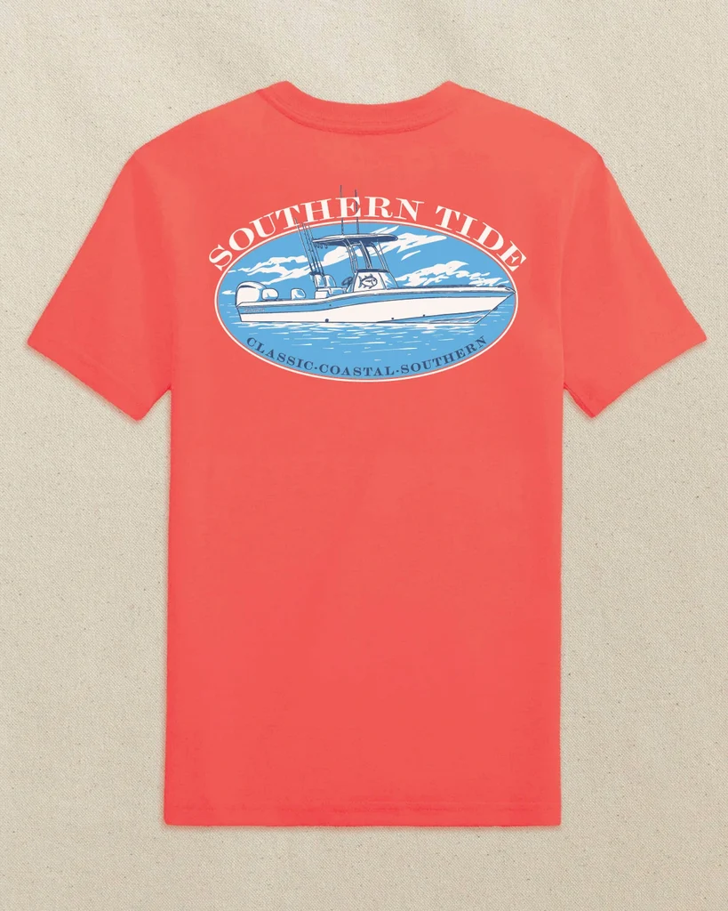 World-Class Kids Skipjack Center Console Short Sleeve T-Shirt Exceptional