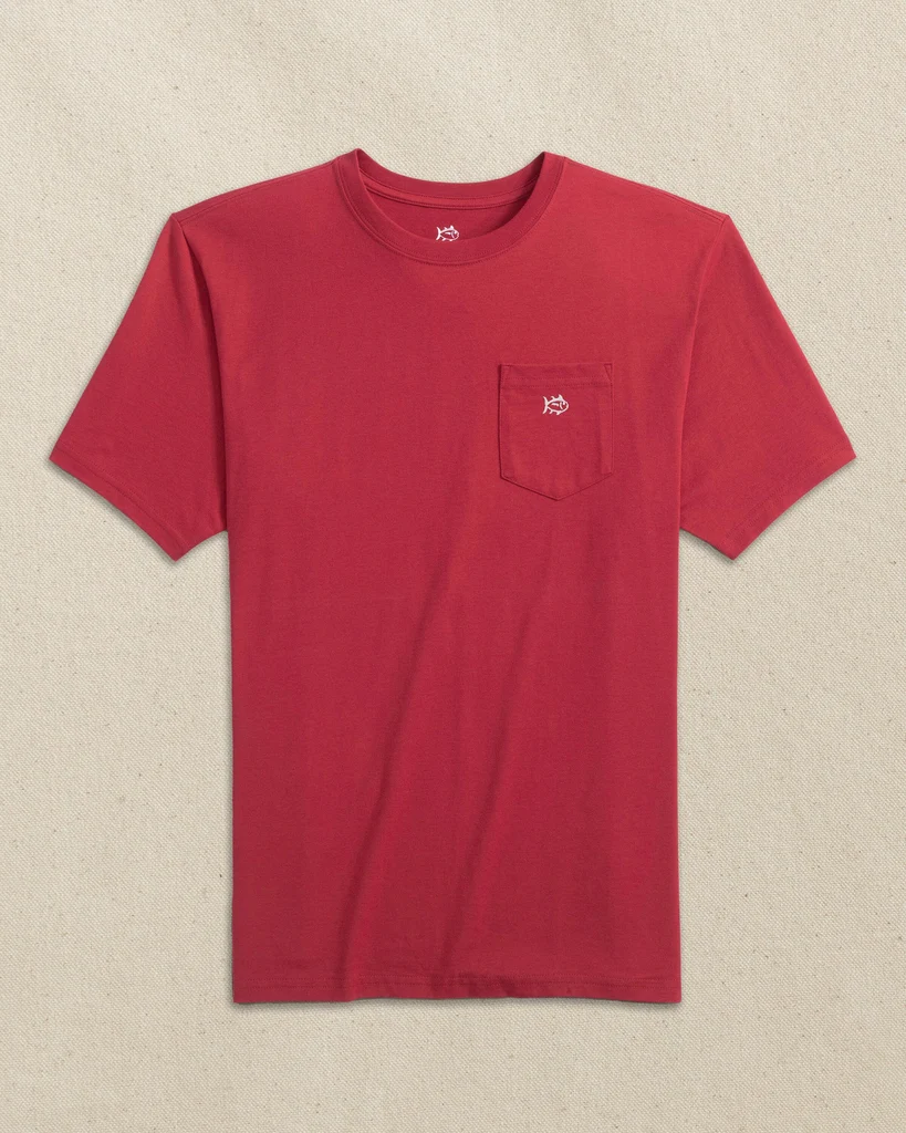 Long-Lasting Embroidered Skipjack Short Sleeve T-Shirt Recyclable