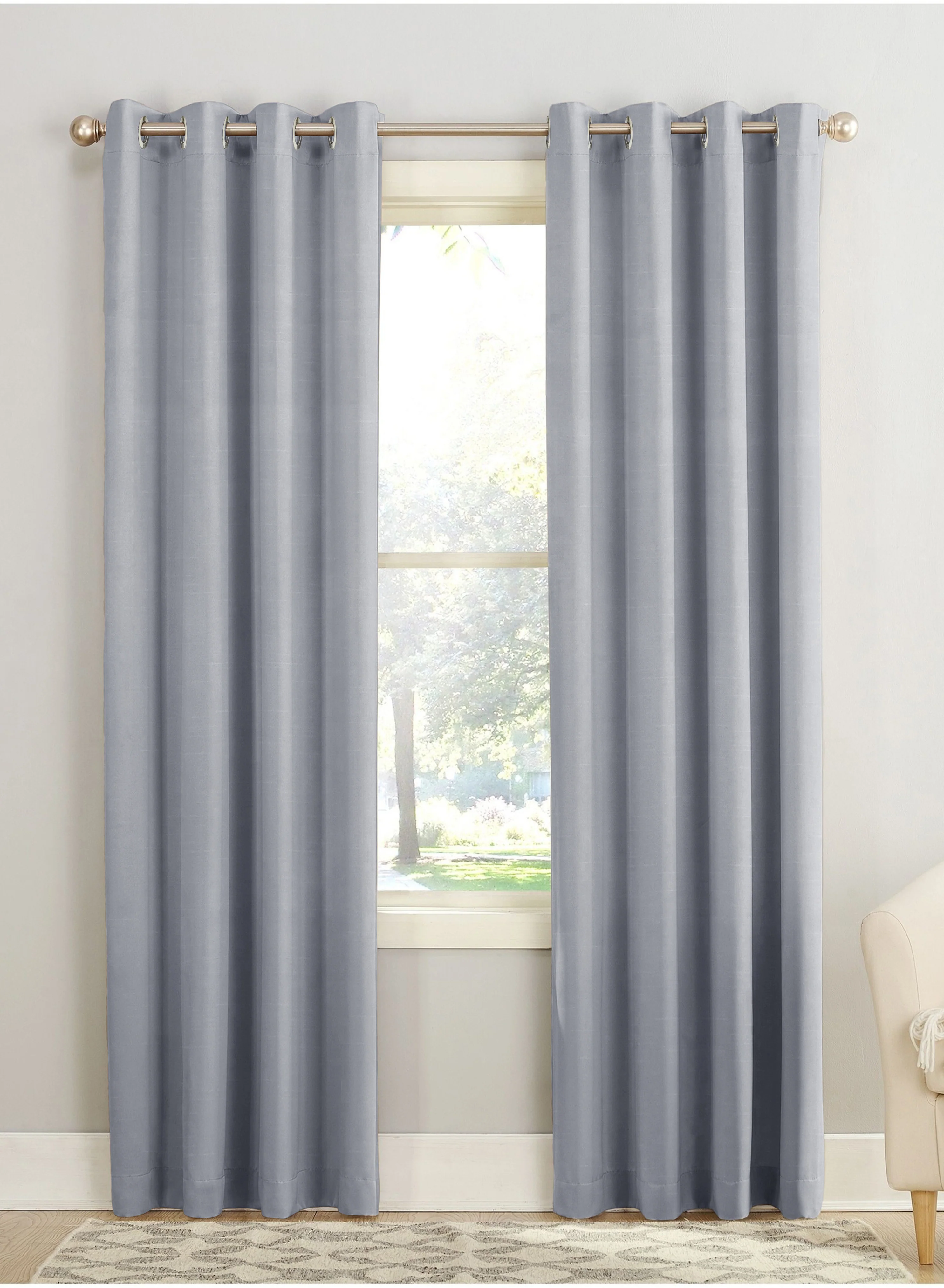 Excellent Casper Plain Room Darkening Curtains Pearl Set of 2The Guide to Measuring and Choosing Curtains Luxury