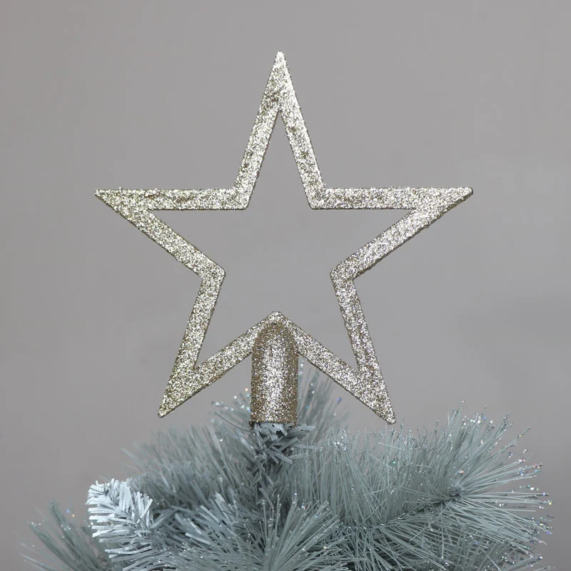 Carefully Designed Gold Glitter Christmas Star Tree Topper – 20cm Prestigious