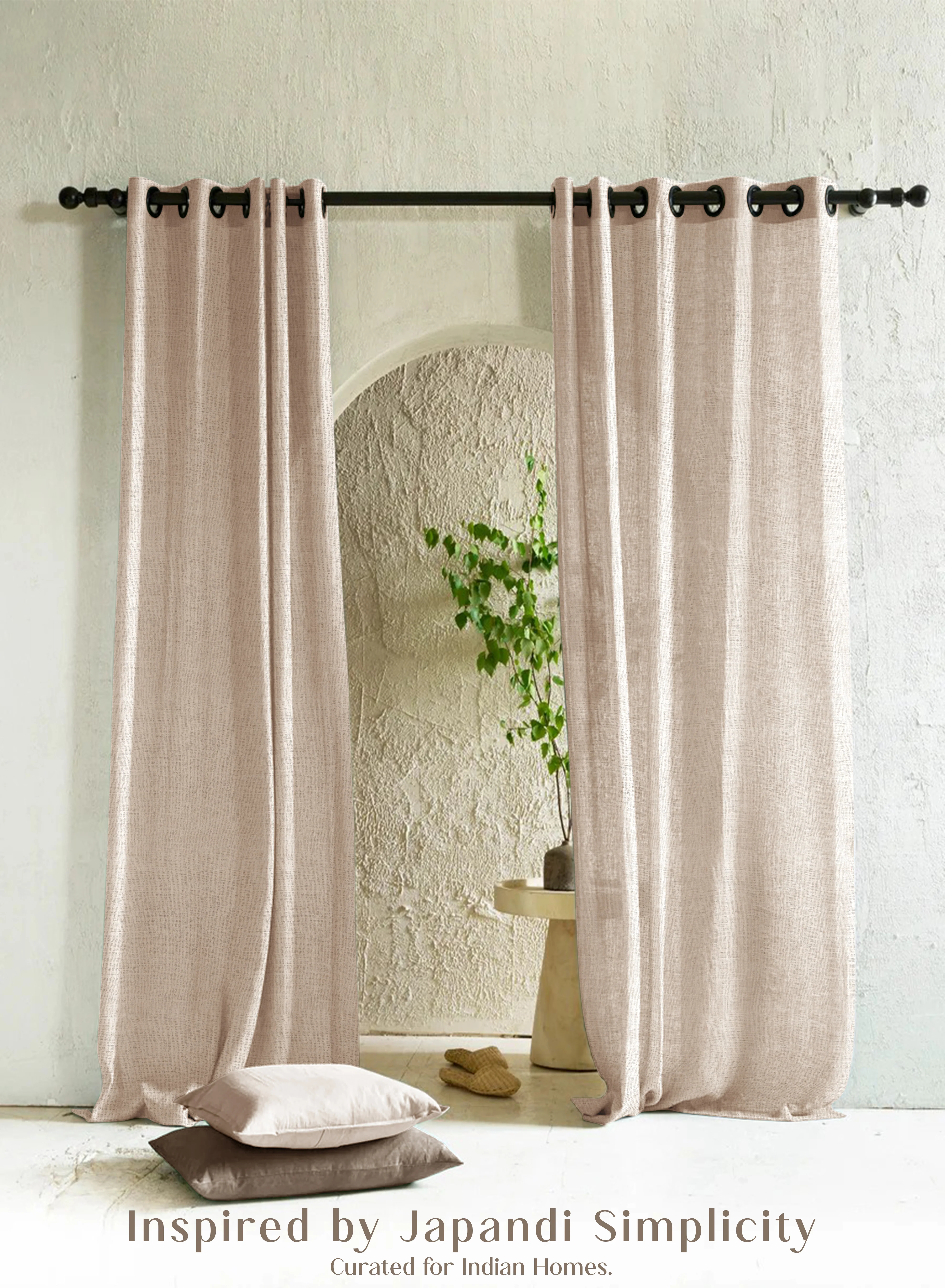 Functional Amore Plain Sheer Curtains Airy Elegance Soft Light Filter Beige Set of 2 Fully CustomizableThe Guide to Measuring and Choosing Curtains Specialty